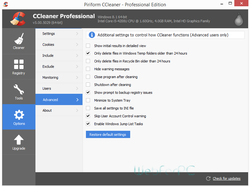 Ccleaner for windows 10 piriform ccleaner - Android application developer ccleaner windows 10 7 dual boot helped root phone