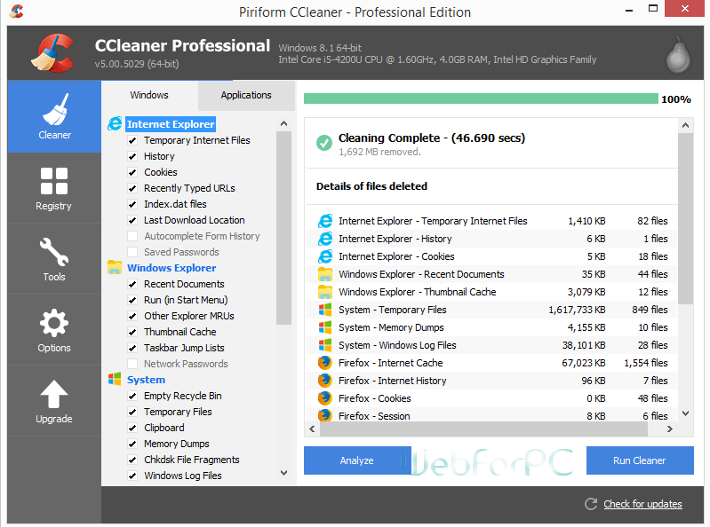 Ccleaner latest version not yet uploaded - Video ccleaner free edition for windows 8 the gateway not