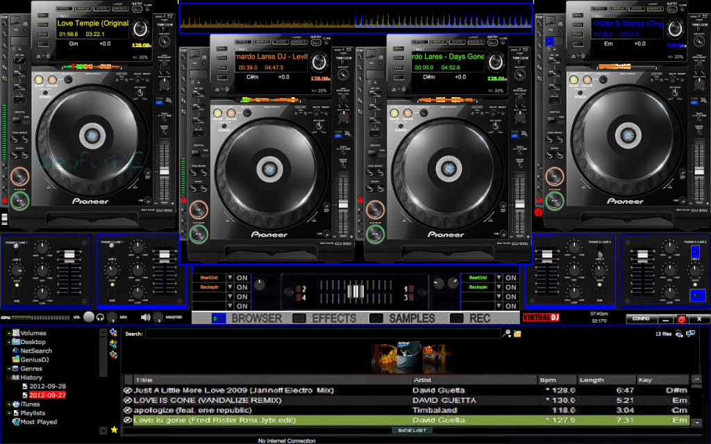 Virtual DJ Pro 2015 Free Download Setup Web For PC
