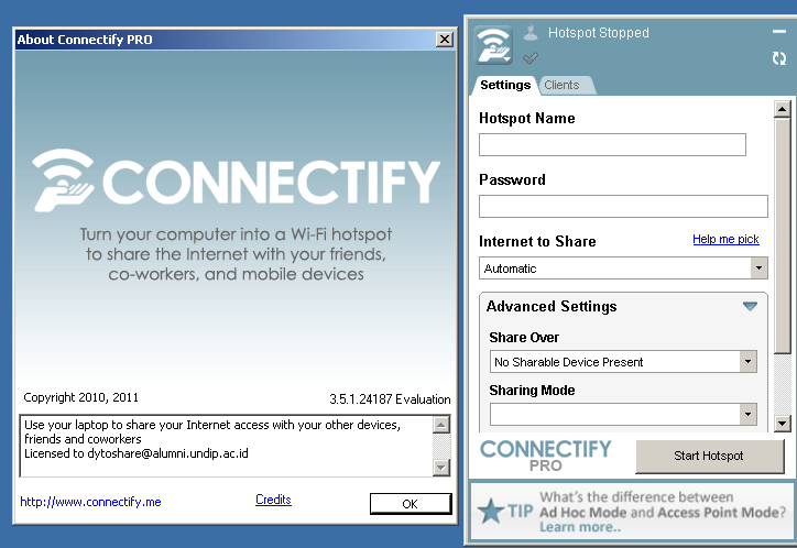 download connectify me for pc