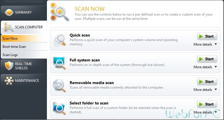 avast auto scan removable media