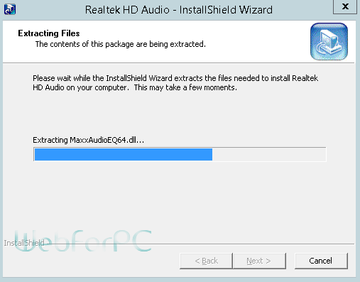 realtek audio driver installation