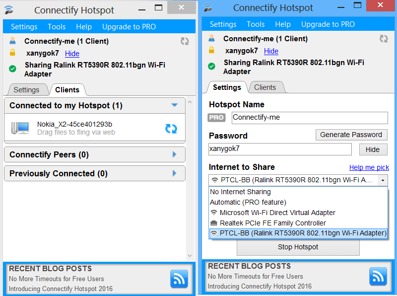 Connectify Hotspot PRO 2016 free