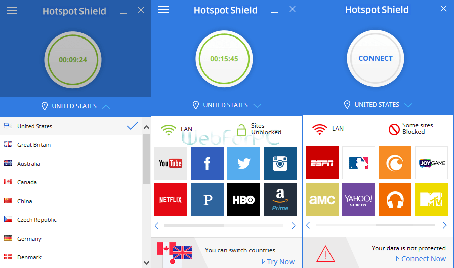 hotspot shield vpn for windows