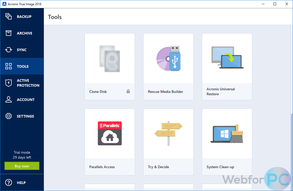 acronis true image 2018 free trial download