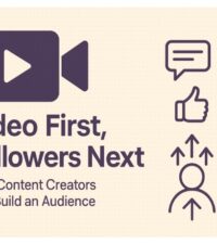 Video First, Followers Next: How Content Creators Can Build an Audience